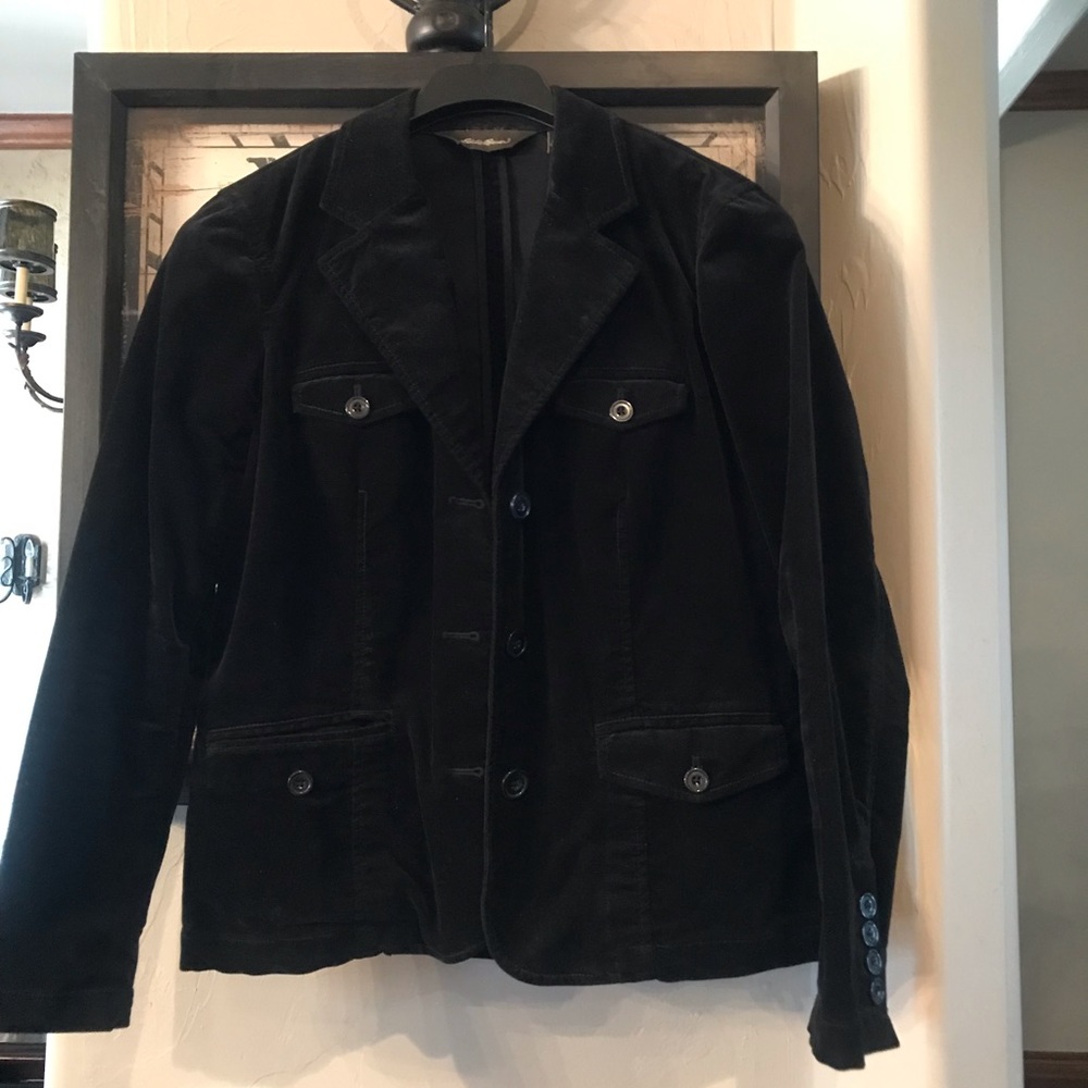 Eddie Bauer Velvet Jacket (medium)